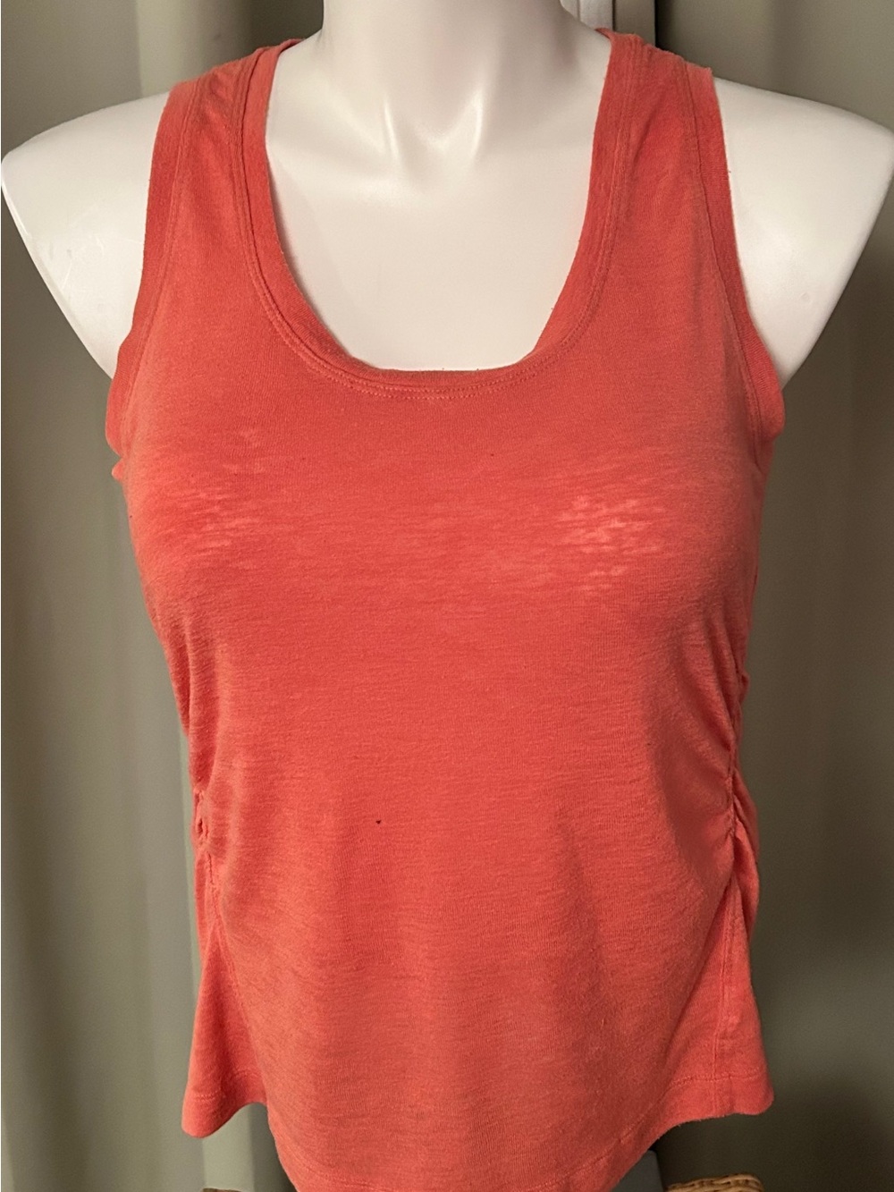 Athleta Coral Scoop Neck Tank